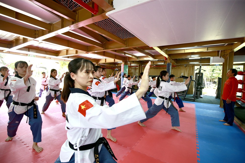 The Vietnamese Taekwondo national team is training in Ba Ria – Vung Tau Province. tt7.jpg