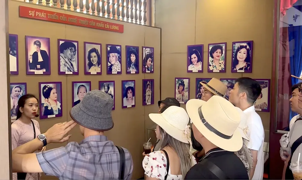 Visiting the memorial site, visitors will have an opportunity to learn about "Da co hoai lang," an immortal Cai Luong piece written by musician Cao Van Lau in 1919. (Photo : SGGP) anh-man-hinh-2025-05-12-luc-155116-6777-2866.png