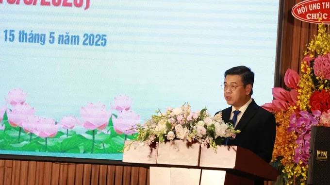 Vice Chairman of the Ho Chi Minh City People’s Committee Nguyen Van Dung speaks at the event. (Photo: SGGP) 94ce7679-c0b5-4749-9cf4-997d76dfd559-5342-6359-2087-9847.jpeg