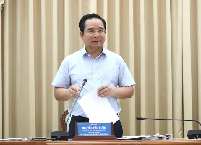 Chairman of Ho Chi Minh City People’s Committee Nguyen Van Duoc (Photo: SGGP) z6606922308595-3d57e14c263ac135d8f1aae4720b47bf-3619-1677-2841-5210.jpg