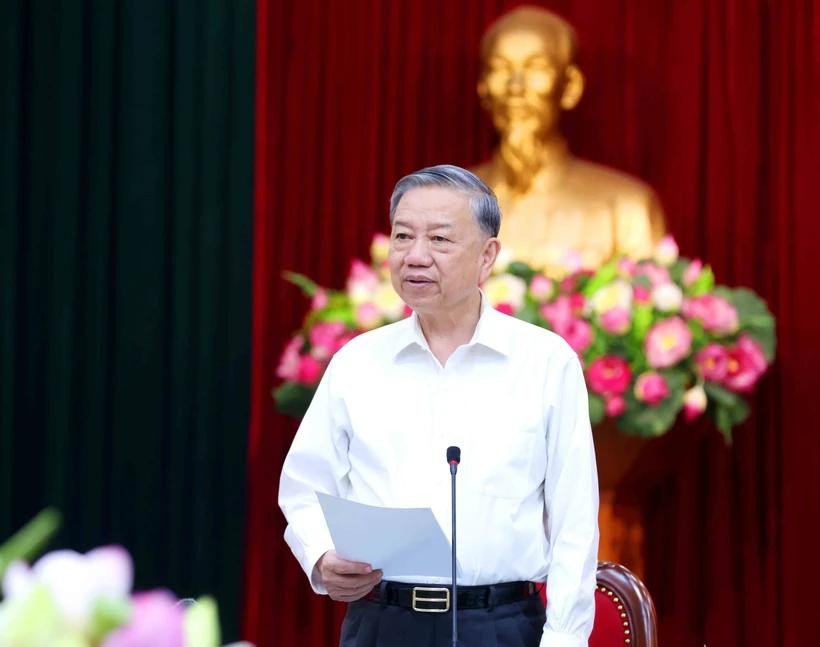 Party General Secretary To Lam (Photo: VNA) pa.jpg