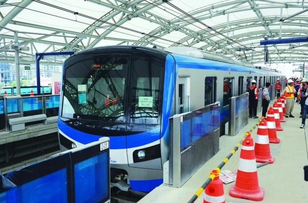 The Ben Thanh-Suoi Tien metro line in HCMC. (Photo: SGGP) Screenshot (453).png