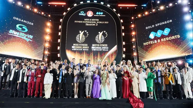 At the climax night of the Miss & Mister Fitness SuperModel World 2025 (Photo: SGGP) ptv4039-8933-1870.jpg