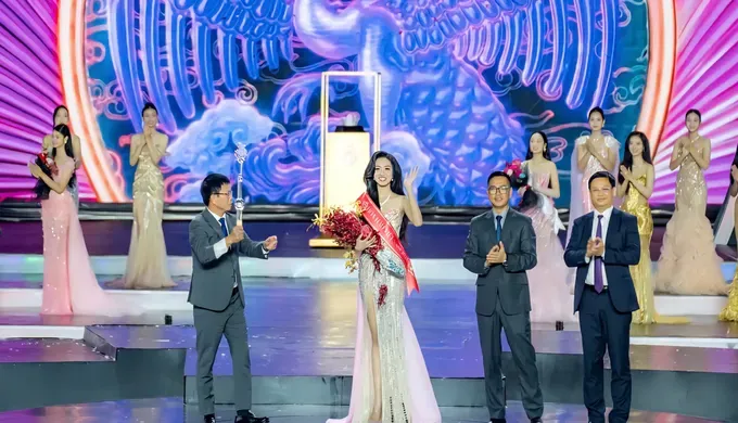 Ha Truc Linh wins Miss Vietnam 2024 crown. (Photo: SGGP) c2-3542-6970.jpg