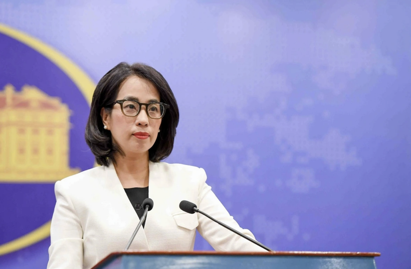Spokesperson of the Ministry of Foreign Affairs Pham Thu Hang (Photo: VNA) pham-thu-hang-vna.png