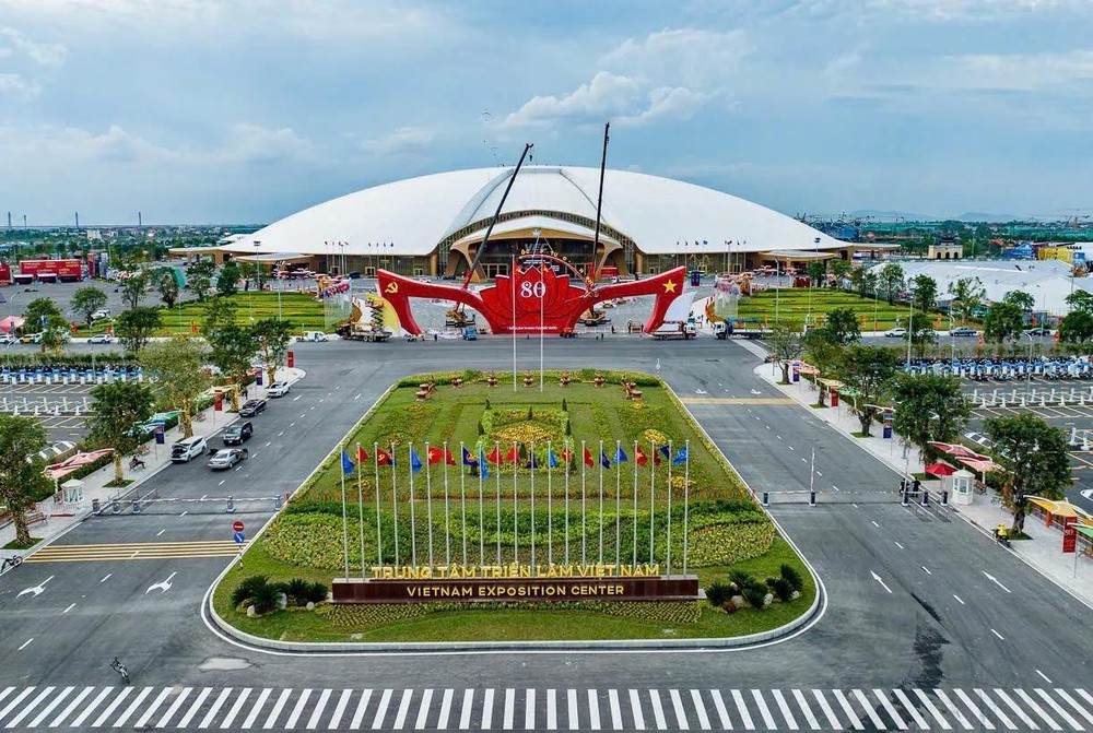 National Exhibition Center in Hanoi’s Dong Anh Commune (Photo: SGGP) 2.jpg