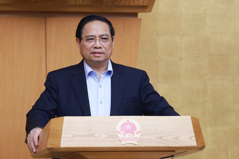 PM Pham Minh Chinh speaks at the Government’s second law-making session in September on September 13. (Photo: VNA vna-potal-thu-tuong-chu-tri-phien-hop-chinh-phu-chuyen-de-ve-xay-dung-phap-luat-thang-9-nam-2025-phien-thu-hai-8272864.jpg