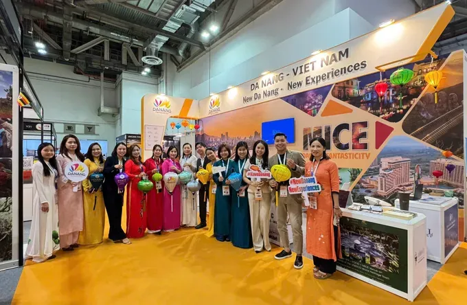 Da Nang's tourism booth at ITB Asia 2025 z7117678476045-e0cfb9b7357f52c60b6afa6f496f3dbf-7562-4721.jpg
