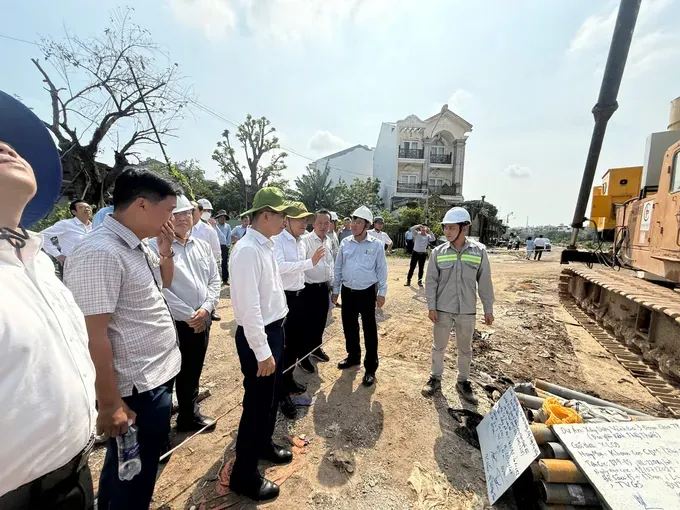 Ho Chi Minh City will implement AI in managing key transportation projects. (Photo: SGGP) 8c-9100-1296.jpg