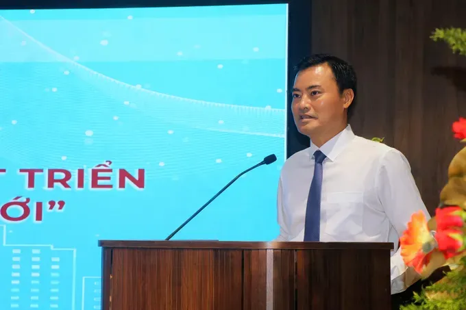 Vice Chairman of the Ho Chi Minh City People’s Committee Bui Xuan Cuong speaks at the event. (Photo: SGGP) z7174567840773-51c8c92ba152b2608716aac6fa2ded63-3464-3082.jpg