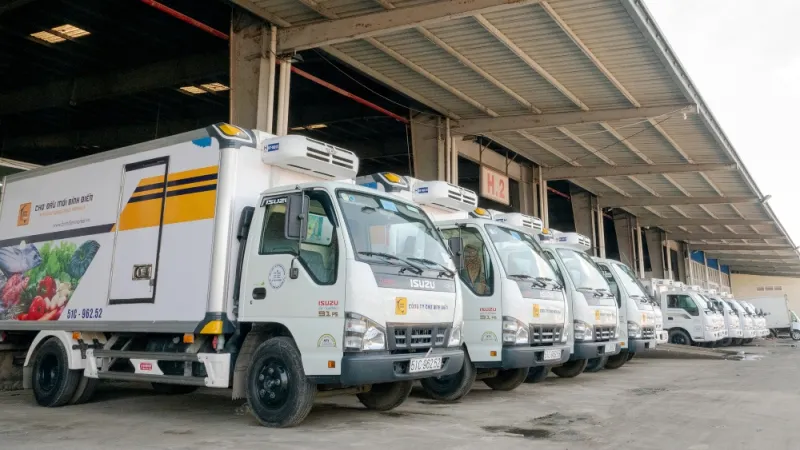 Chợ Bình Điền kết nối hàng hóa từ nhiều vùng miền với thị trường tiêu thụ lớn nhất cả nước