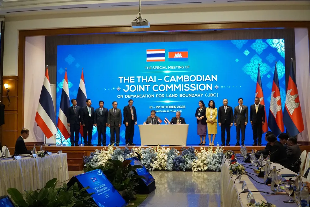 Cuộc họp của JBC tại tỉnh Chanthaburi, Thái Lan. Ảnh: BANGKOK POST 5825065.jpg