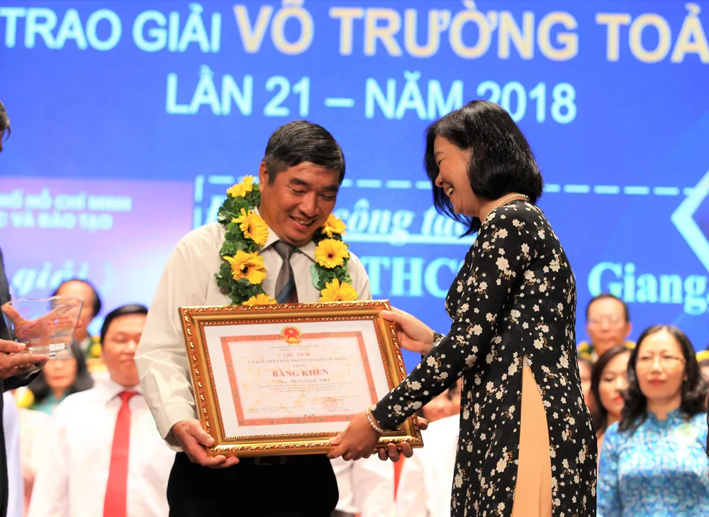 50 nhà giáo tiêu biểu của TPHCM được vinh danh Giải thưởng Võ Trường Toản ảnh 3