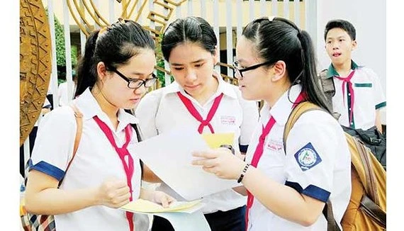 Thí sinh tham gia kỳ thi tuyển sinh lớp 10 năm học 2018-2019