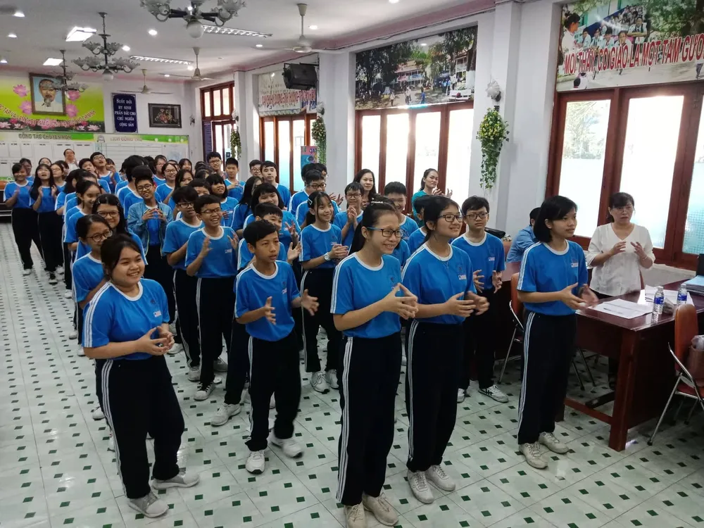 Khi học sinh được “sắm vai” sứ giả môi trường ảnh 7