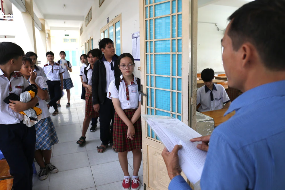 TPHCM: Hơn 82.000 thí sinh tham dự kỳ thi tuyển sinh lớp 10 năm học 2020-2021 ảnh 3 TPHCM: Hơn 82.000 thí sinh tham dự kỳ thi tuyển sinh lớp 10 năm học 2020-2021 ảnh 3