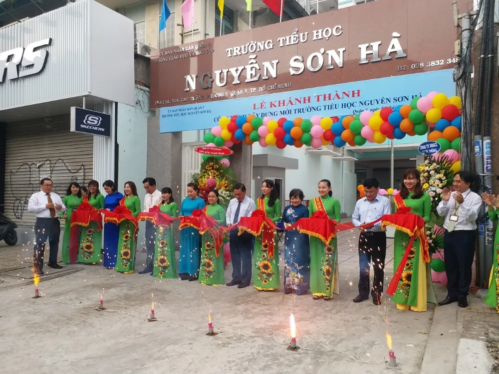 Quận 3 khánh thành Trường Tiểu học Nguyễn Sơn Hà ảnh 2