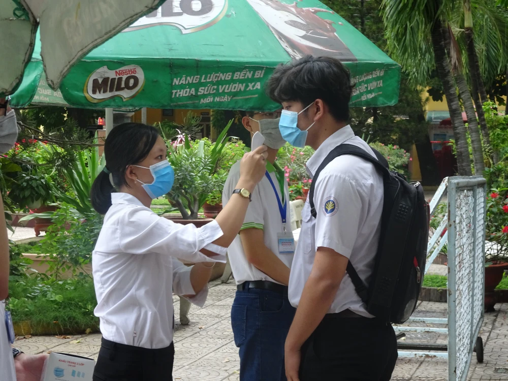 Trường học tăng cường các biện pháp phòng, chống dịch bệnh Covid-19