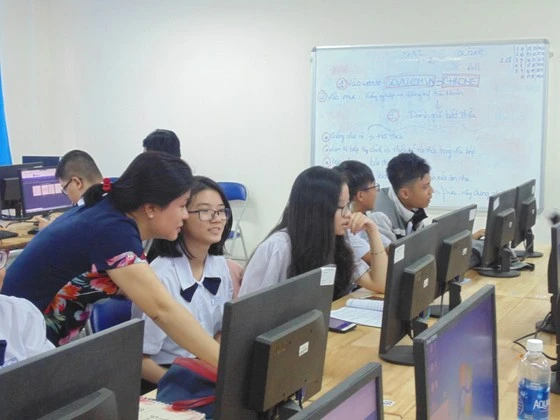 TPHCM triển khai dạy học tin học chuẩn quốc tế theo hình thức xã hội hóa ảnh 1 TPHCM triển khai dạy học tin học chuẩn quốc tế theo hình thức xã hội hóa ảnh 1