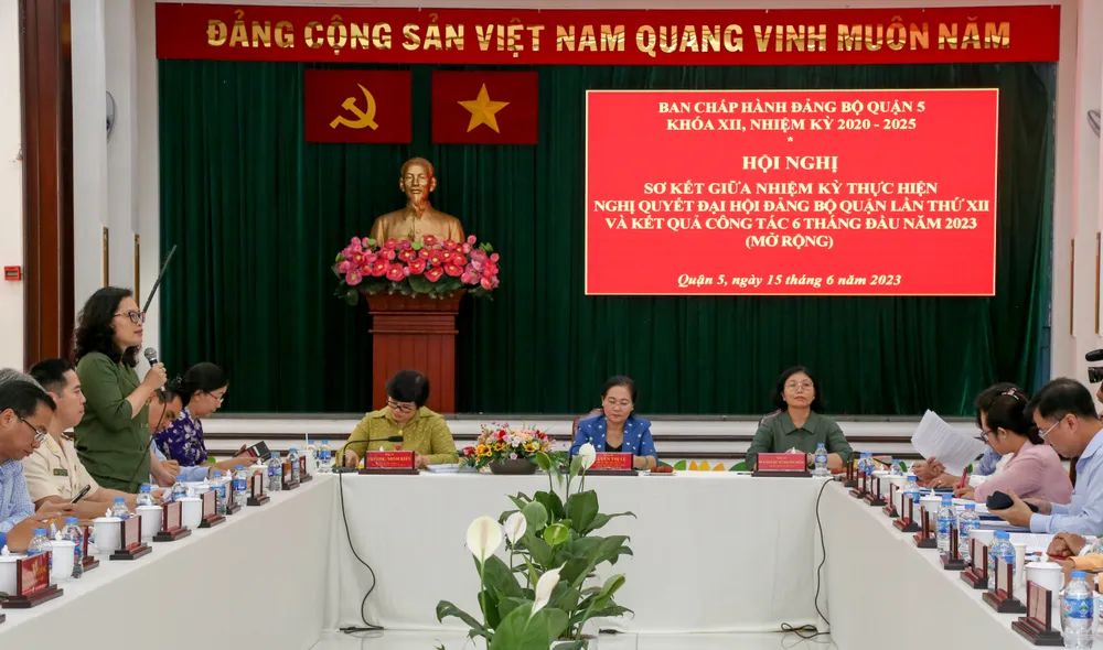 Quang cảnh hội nghị. Ảnh: THẢO LÊ Quang cảnh hội nghị. Ảnh: THẢO LÊ