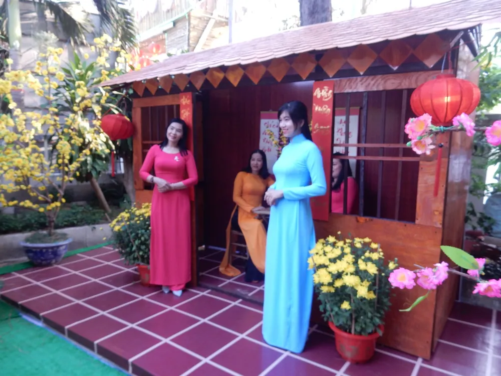 Sắc xuân miệt vườn rộn ràng trẩy hội ảnh 5 Sắc xuân miệt vườn rộn ràng trẩy hội ảnh 5