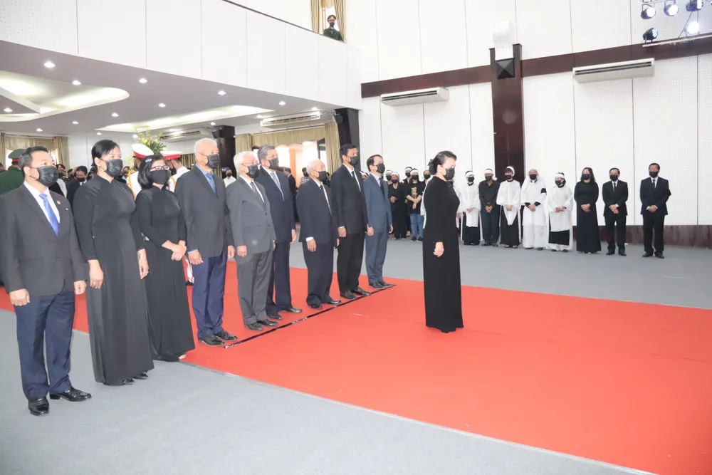 Lễ viếng nguyên Phó Thủ tướng Trương Vĩnh Trọng tại Bến Tre và Hà Nội ảnh 3