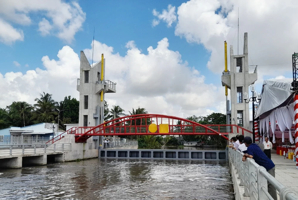 Trà Vinh: Khánh thành trạm bơm Kênh 3 tháng 2 hơn 244 tỷ đồng ảnh 2 Trà Vinh: Khánh thành trạm bơm Kênh 3 tháng 2 hơn 244 tỷ đồng ảnh 2