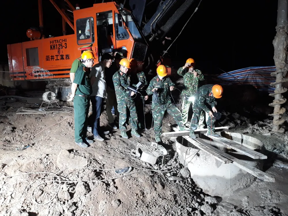 Lực lượng Công binh dò xem độ sâu còn bao nhiêu mét Lực lượng Công binh dò xem độ sâu còn bao nhiêu mét