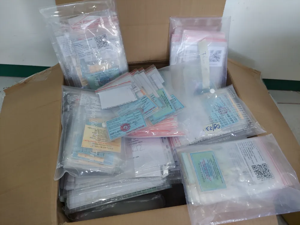 Một số phòng giao dịch của Công ty F88 hoạt động cầm đồ khi chưa được cấp giấy phép đủ điều kiện về an ninh, trật tự. Ảnh: PHƯỚC THANH Một số phòng giao dịch của Công ty F88 hoạt động cầm đồ khi chưa được cấp giấy phép đủ điều kiện về an ninh, trật tự. Ảnh: PHƯỚC THANH