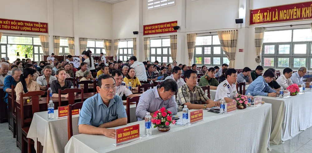 Các đại biểu tham dự Hội nghị. Ảnh: TÍN HUY PXL_20250719_015148673.jpg