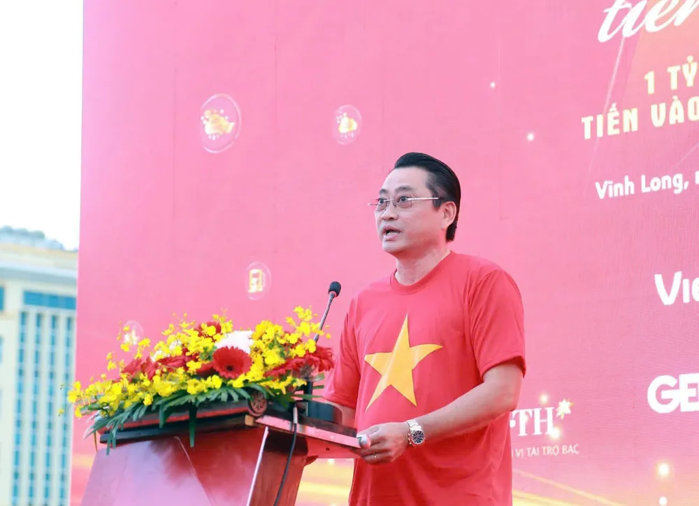 Ông Nguyễn Quỳnh Thiện, Phó Chủ tịch UBND tỉnh Vĩnh Long phát biểu vn4.jpg