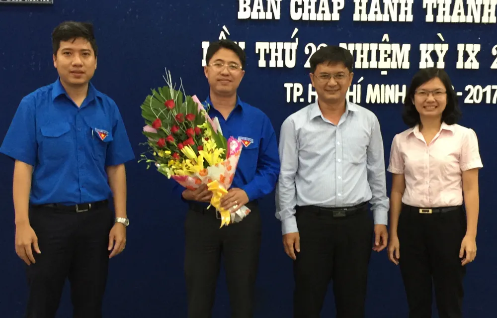Anh Phạm Hồng Sơn được bầu làm Bí thư Thành đoàn TPHCM ảnh 1 Anh Phạm Hồng Sơn được bầu làm Bí thư Thành đoàn TPHCM ảnh 1