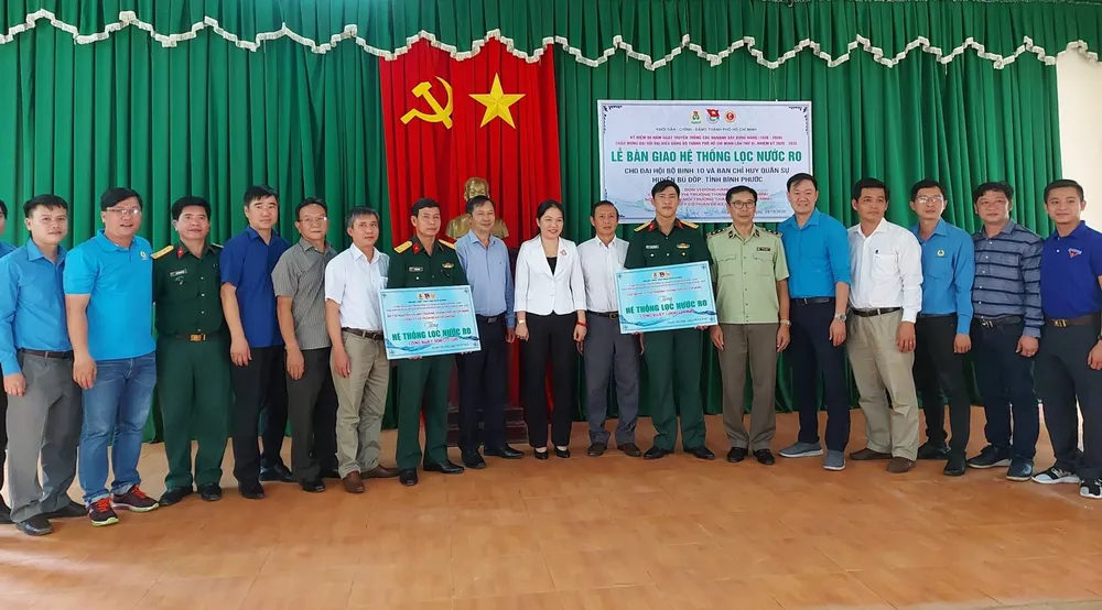 Nhiều công trình dân sinh hỗ trợ tỉnh Bình Phước ảnh 1 Nhiều công trình dân sinh hỗ trợ tỉnh Bình Phước ảnh 1
