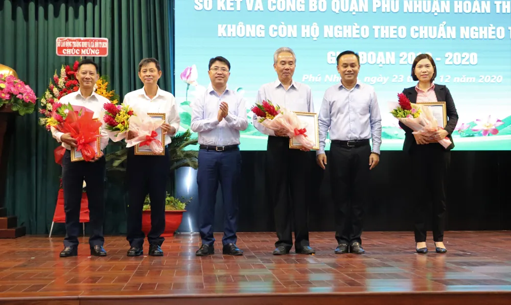 Quận Phú Nhuận không còn hộ nghèo ảnh 2 Quận Phú Nhuận không còn hộ nghèo ảnh 2