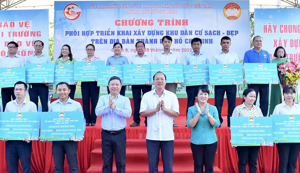 TPHCM xây dựng 1.000 khu dân cư sạch, đẹp ảnh 9 TPHCM xây dựng 1.000 khu dân cư sạch, đẹp ảnh 9