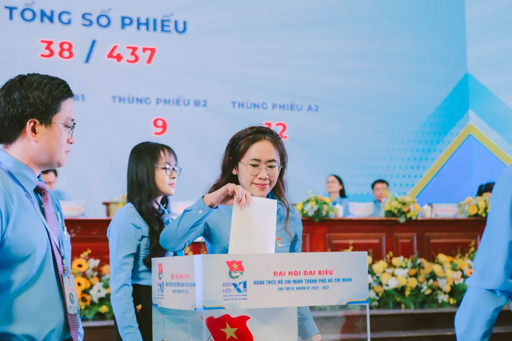 Đồng chí Phan Thị Thanh Phương tái đắc cử Bí thư Thành đoàn TPHCM ảnh 2