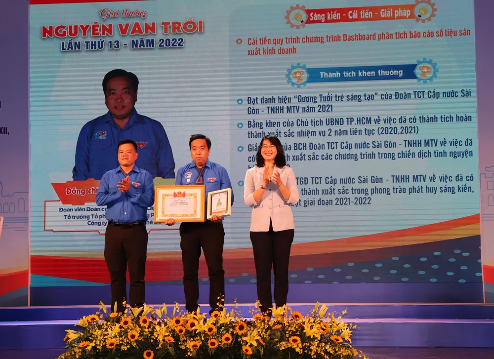 Tuyên dương 44 gương thanh niên công nhân đạt giải thưởng Nguyễn Văn Trỗi năm 2022 ảnh 3