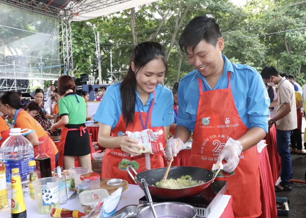 Hội thi thu hút nhiều bạn trẻ tham gia