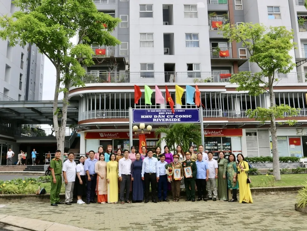 Chung cư Conic được trang trí và vệ sinh sạch đẹp chào mừng Quốc khánh 2-9 Hinh 2.jpg