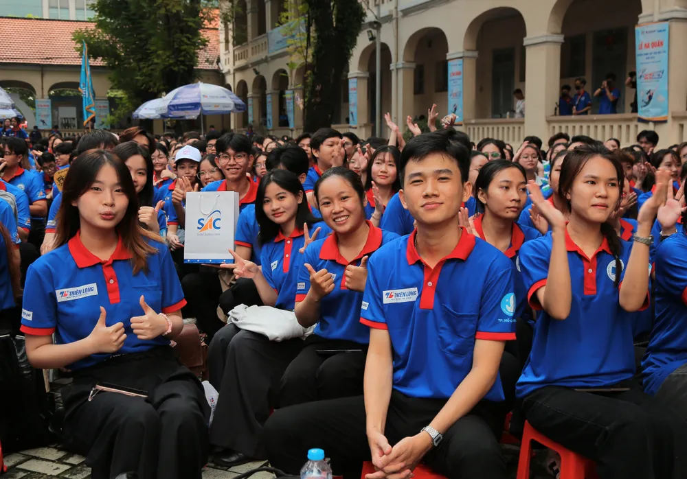 Chương trình "Tiếp sức mùa thi" năm 2025 thu hút hơn 23.000 tình nguyện viên tham gia Anh 6.JPG