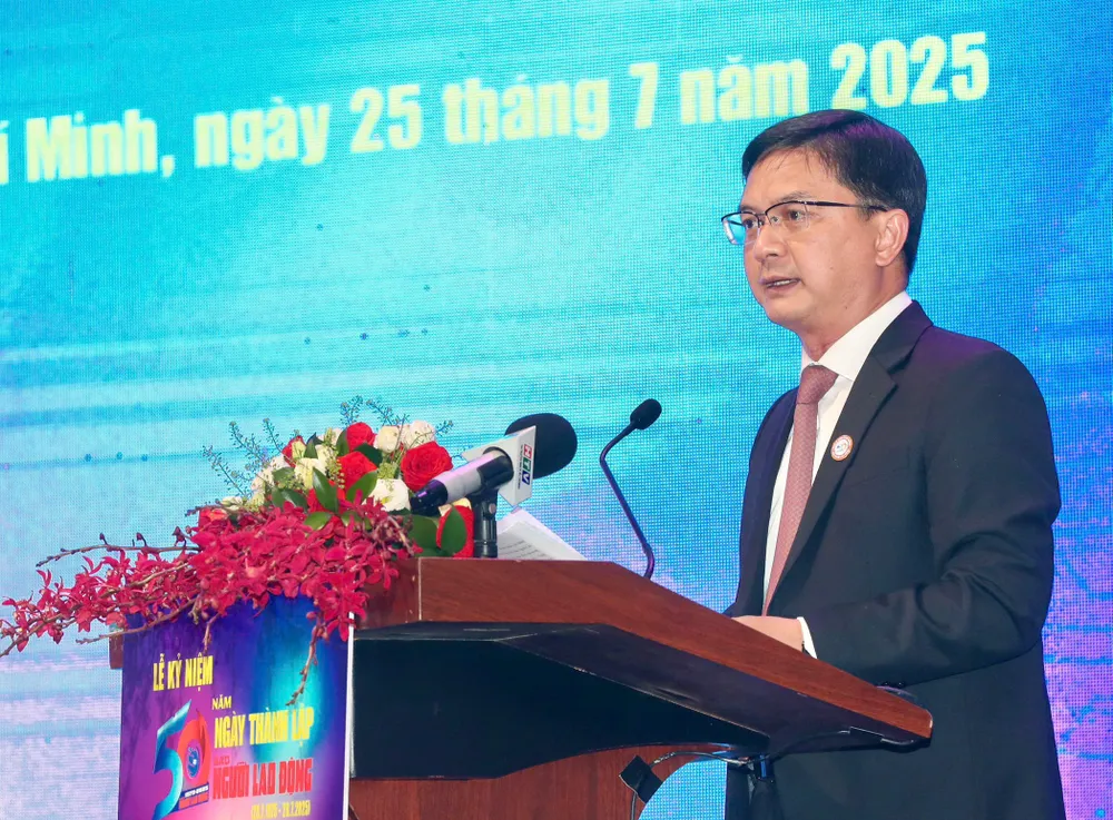 Trưởng Ban Tuyên giáo và Dân vận Thành ủy TPHCM Nguyễn Mạnh Cường phát biểu tại lễ kỷ niệm Hinh 4.jpg
