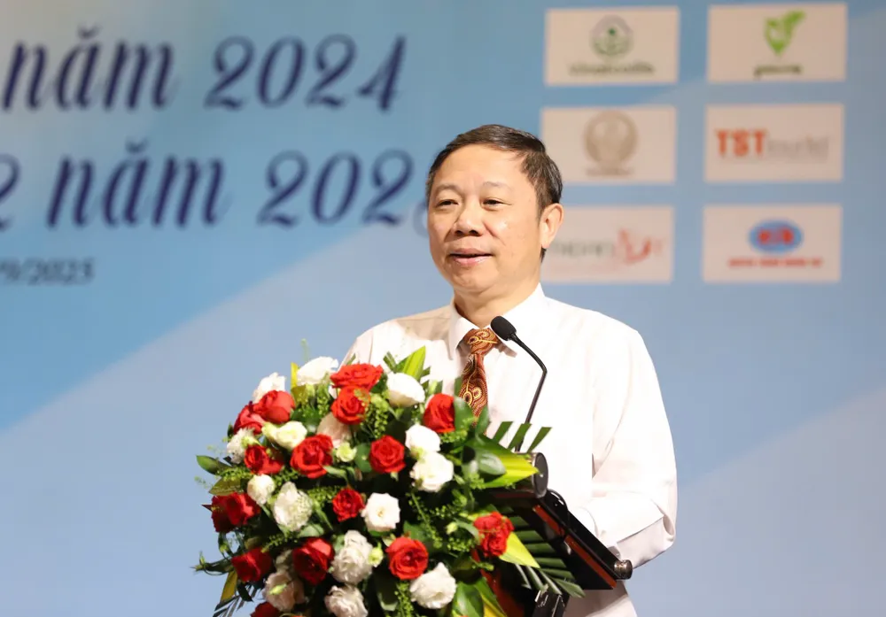 Trưởng Ban Tuyên giáo và Dân vận Thành ủy TPHCM Dương Anh Đức phát biểu tại chương trình Hinh PN 7.jpg