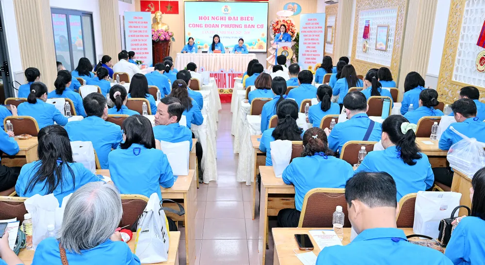 Quang cảnh hội nghị đại biểu Công đoàn phường Bàn Cờ CD 2.jpg