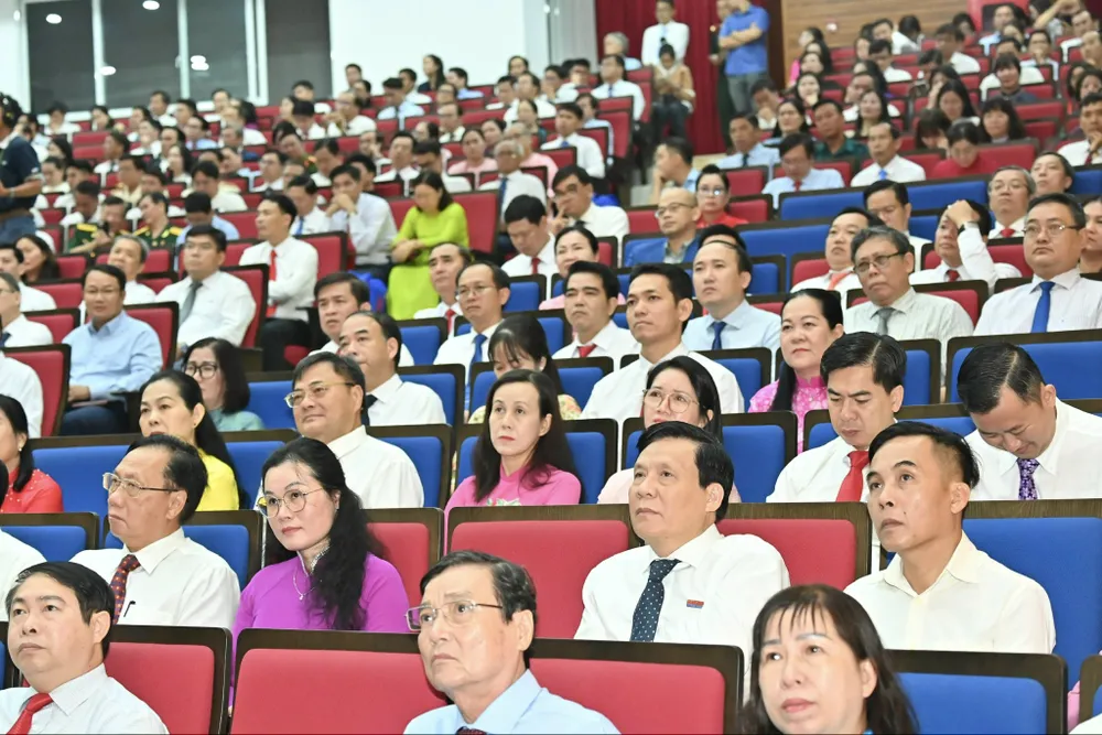 Đại biểu dự đại hội. Ảnh: VIỆT DŨNG Anh VD 5.jpg