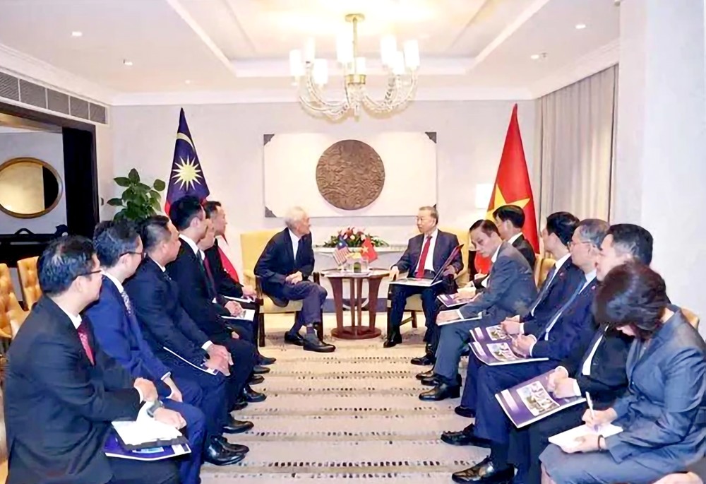 苏林总书记会见加穆达·伯哈德集团首席执行官林润玲。 h5.jpg