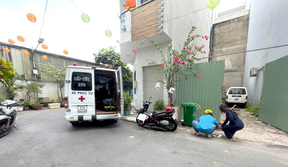 发现婴儿尸体的区域。