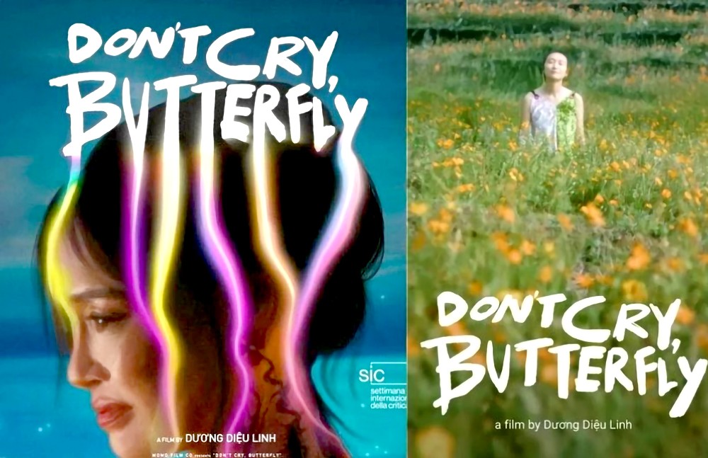 电影《蝴蝶，请别哭泣》的海报。