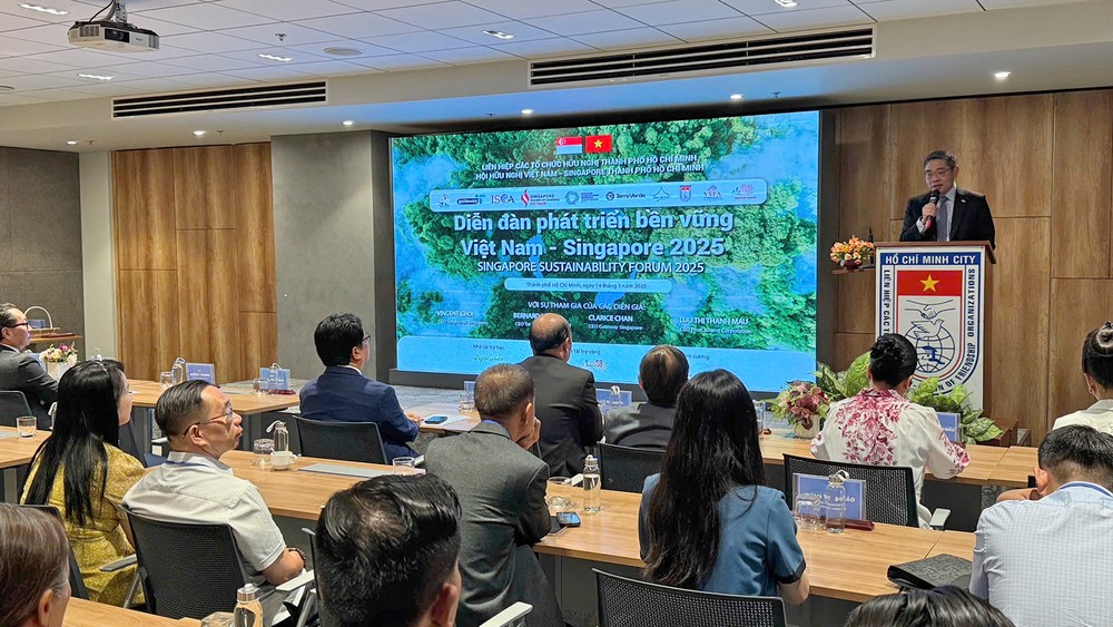 越-新永续发展论坛本市召开