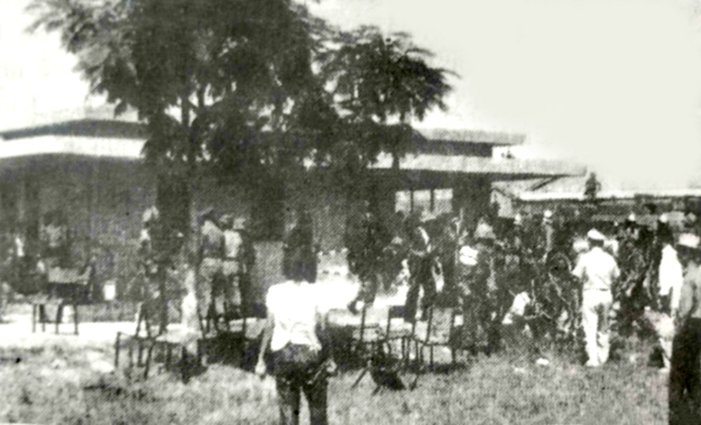 1964年1月17日，西贡警察和军队镇压Vinatexco-vinatefinco纺织公司的工人。（资料图）