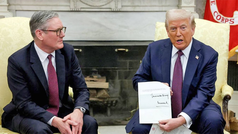 美英达成贸易协议